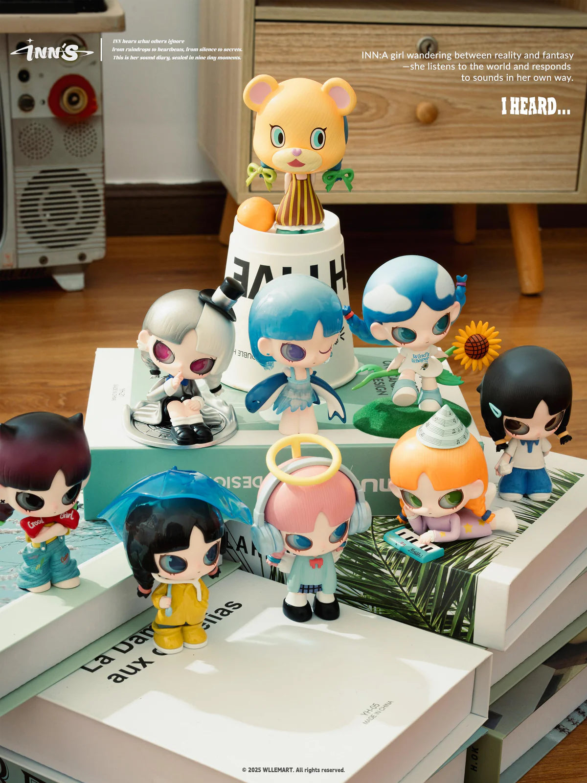 WLLEMART INN'S I HEARD Blind Box
