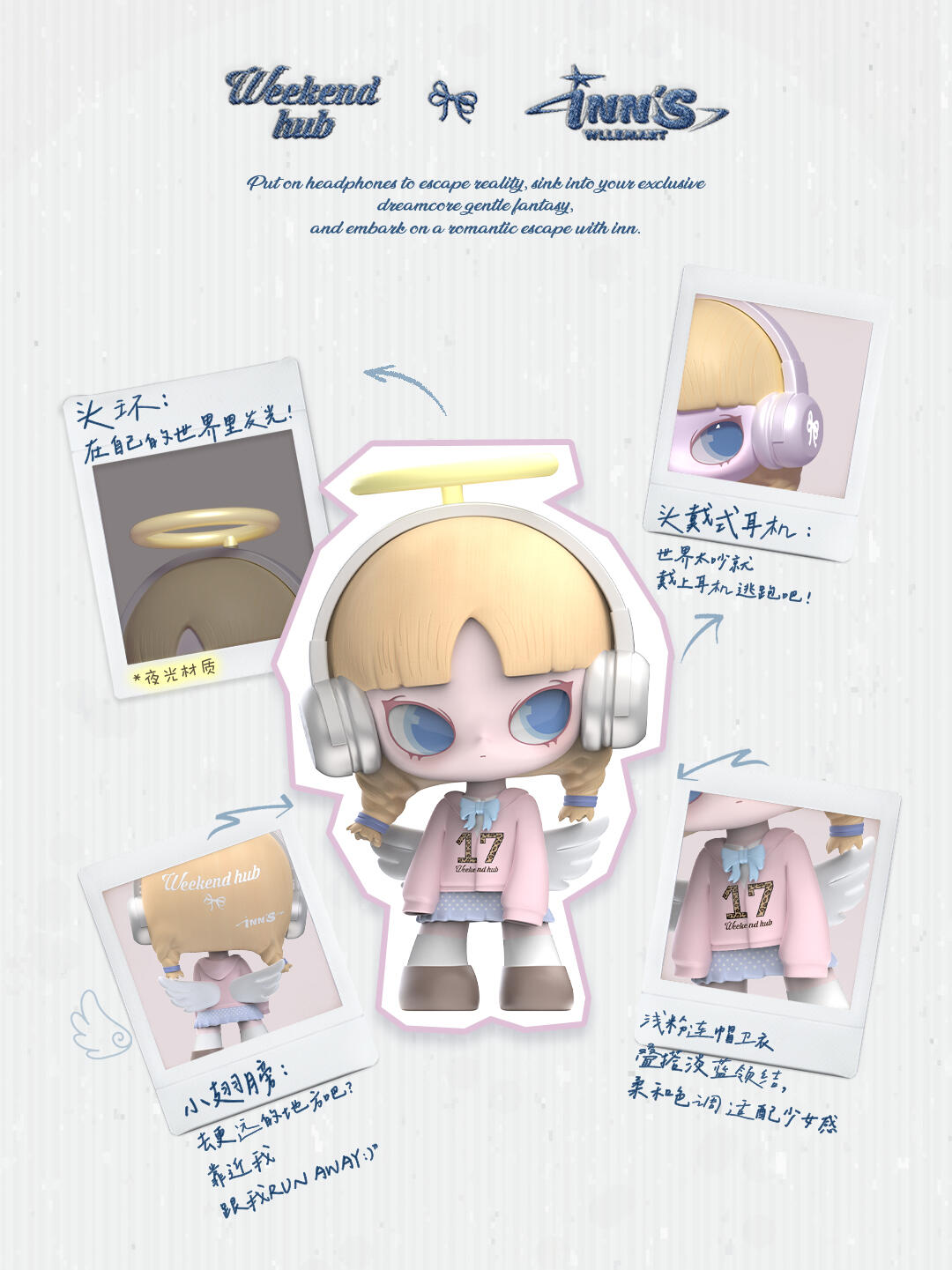 WLLEMART  INN'S - A  World Behind Headphones Limited Edition Figurine