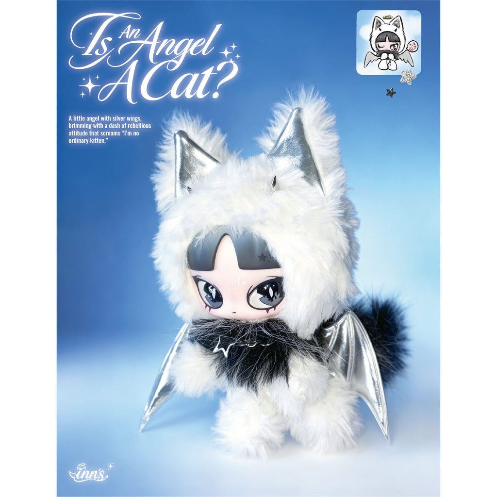 WLLEMART INN'S - Is An Angel A Cat  Limited Edition Figurine